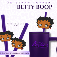 B.Boop 3d Stanley Straw Topper – Fits Stanley 40oz