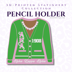 Pretty Sister and Pearls Pencil Holder