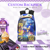 Inspired Sonic Customize Bookbag