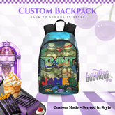 Customize Inspired Ninja Turtles Backpack