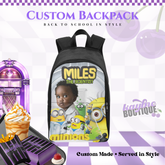 Minions Science Lab Customize Bookbag