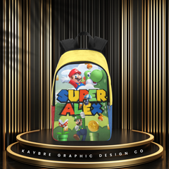 Customize Inspired Super Mario Backpack