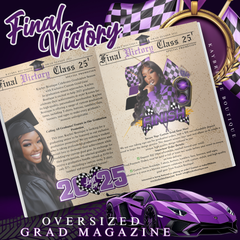 Oversized Graduation Magazine – 30x20 Custom Grad Newspaper