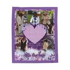 Plush Blanket - Custom In Loving Memory Design