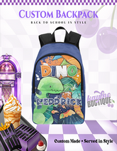 Dino Customize Bookbag