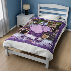 Plush Blanket - Custom In Loving Memory Design
