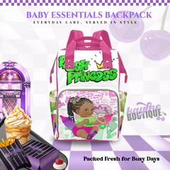 Green Fresh Princess Multi-Use Diaper Bag