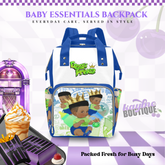 Blue Fresh Prince Multi-Use Diaper Bag