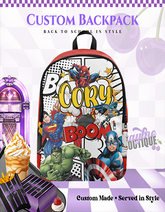 The Hero Customize Bookbag