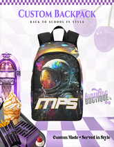 Astronaut Customize Bookbag