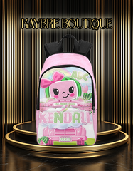 PinkCustomize Bookbag Inspired CoComelon