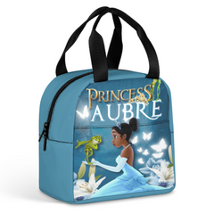 Customize Princess And Frog Blue Personalized Backpack