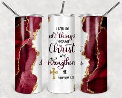 I CAN DO ALL THING 20 OZ TUMBLER