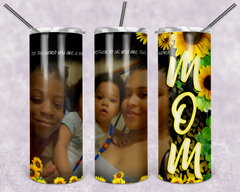 Sunflower Mom 20oz Tumbler