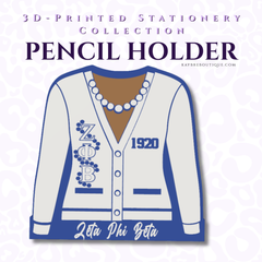 Dove Sister and Pearls Pencil Holder