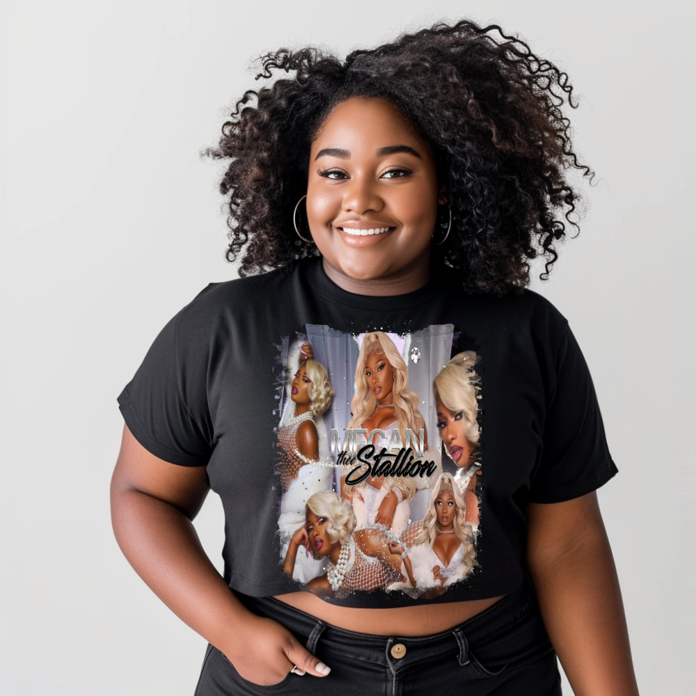 Megan Thee Stallion 2024 Summer Tour Bootleg PNG Silver