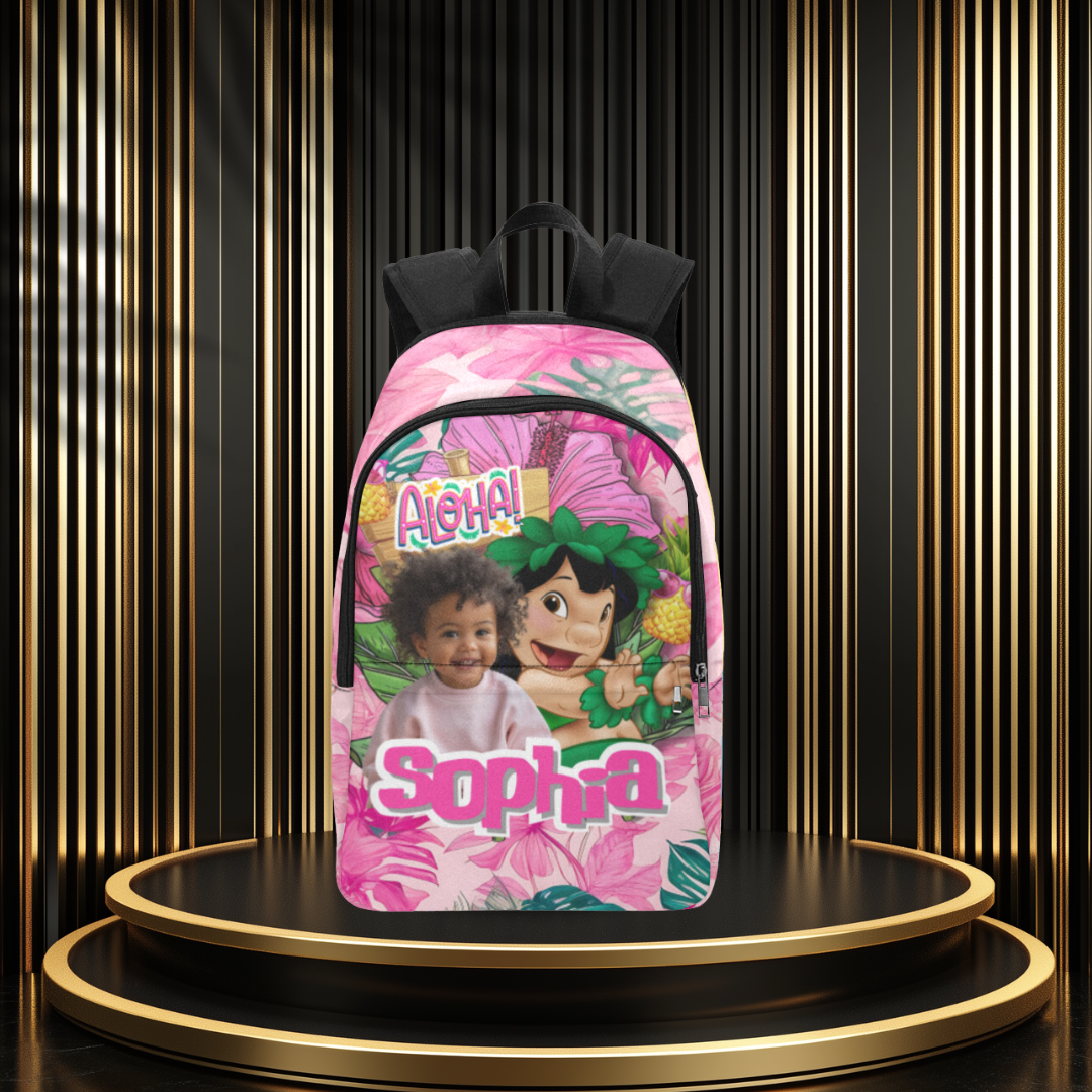 Lilo And Stitch Customize Bookbag
