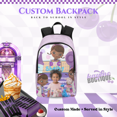 DrMc Stuffin Personalized Backpack