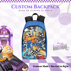 Customize Race Cars  Backpack