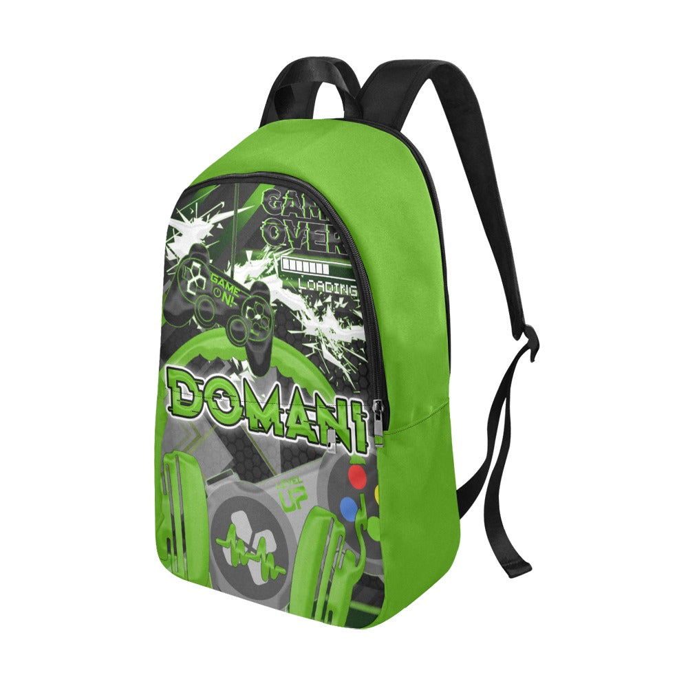 Customize Green Gamer Backpack