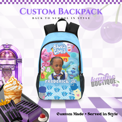 Blues Clue Inspired Backpack