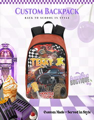 Monster truck Customize Bookbag