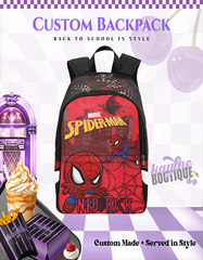 Spiderman  Customize Bookbag
