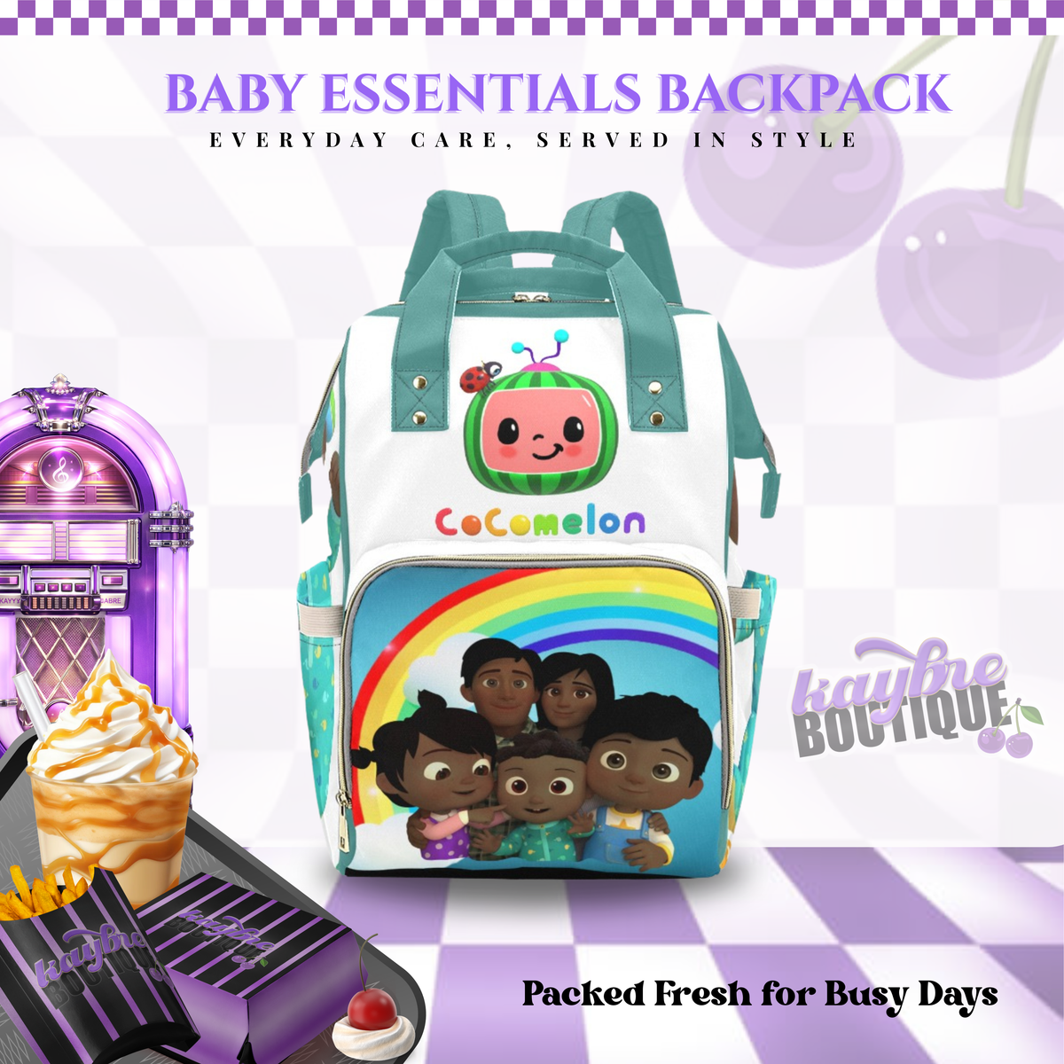 Coco Boy Multi-Use Diaper Bag