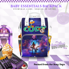 Space Jam Multi-Use Diaper Bag