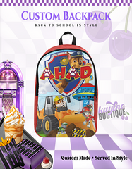 PawP Customize Bookbag