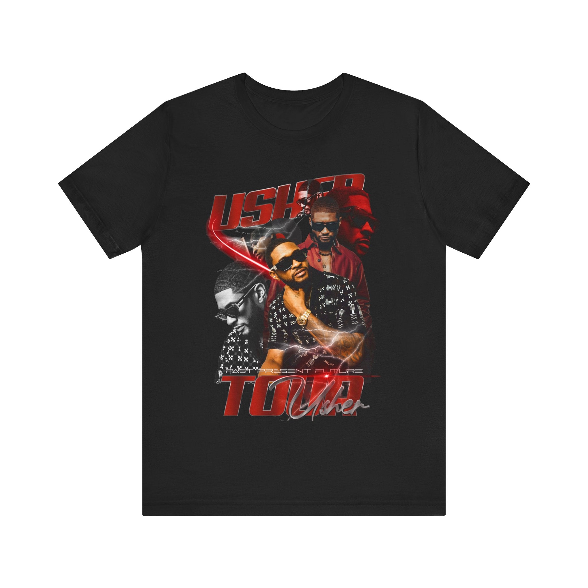 Usher Past, Present, Future Tour Bootleg T-Shirt
