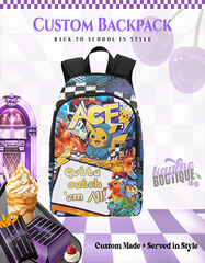 Customize Inspired Pokemon Backpack