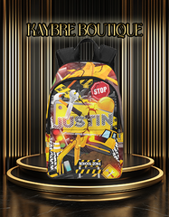 Construction Style Customize Bookbag