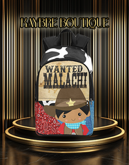 Western Style Customize Bookbag
