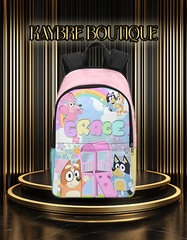 Customize Bookbag/pPINKInspired Bluey