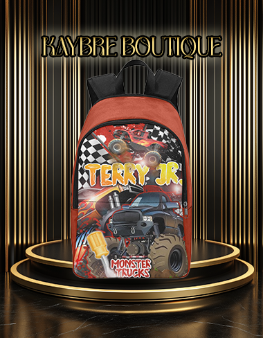 Monster truck Customize Bookbag