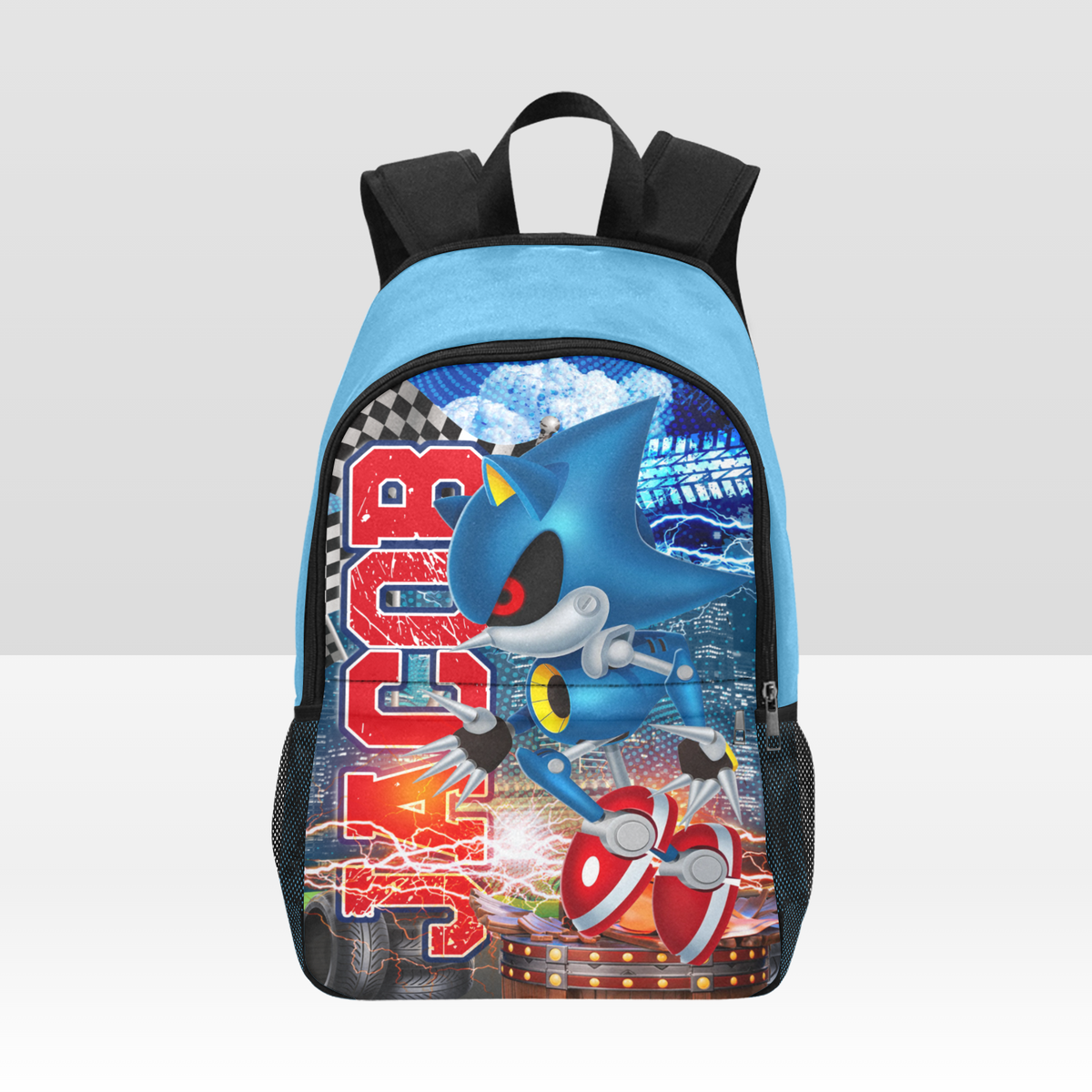 Customize Inspired  Metal Sonic Backpack