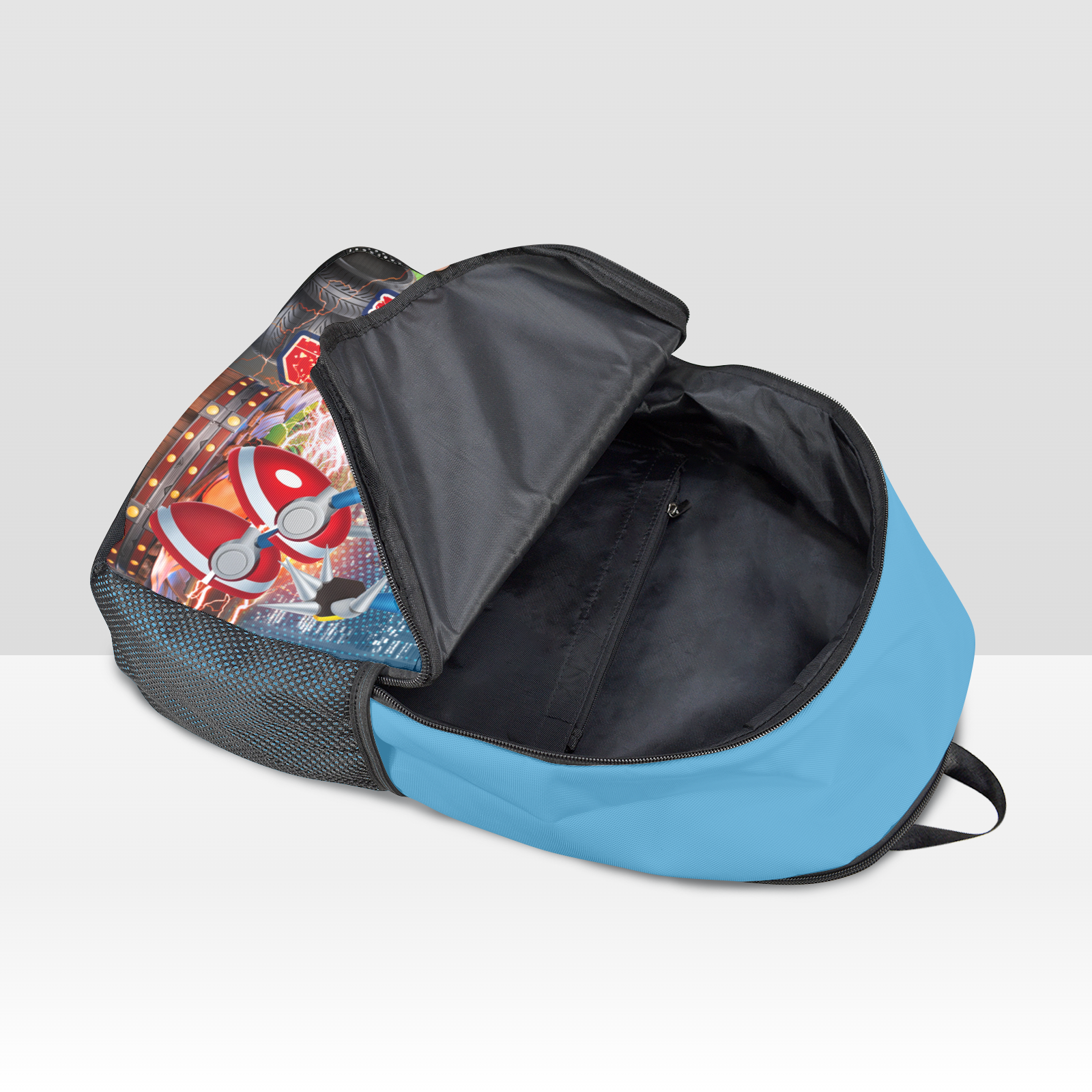 Customize Inspired  Metal Sonic Backpack