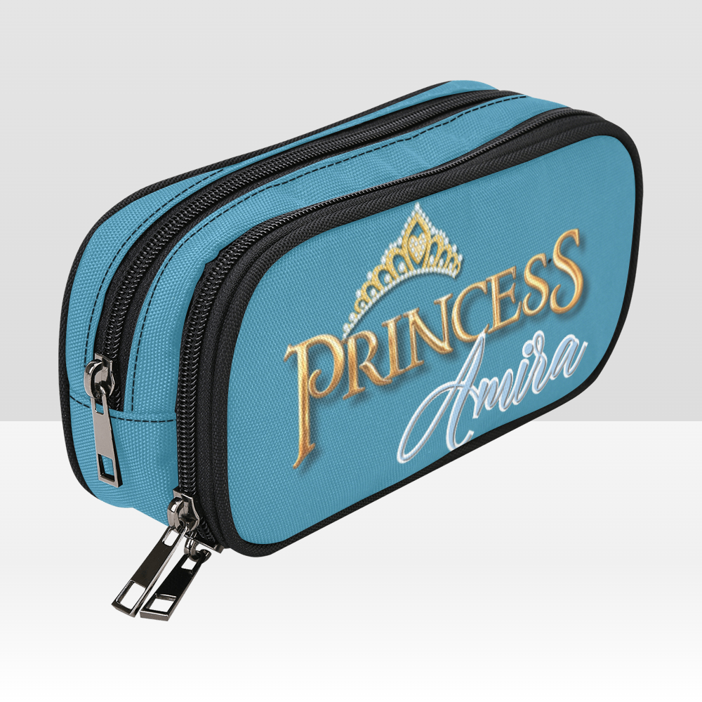 Customize Princess And Frog Blue Personalized Backpack