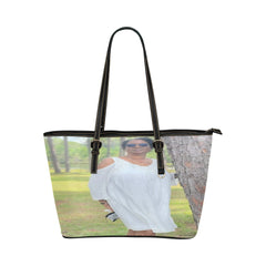 CUSTOMIZED  Large LEATHER TOTE BAG